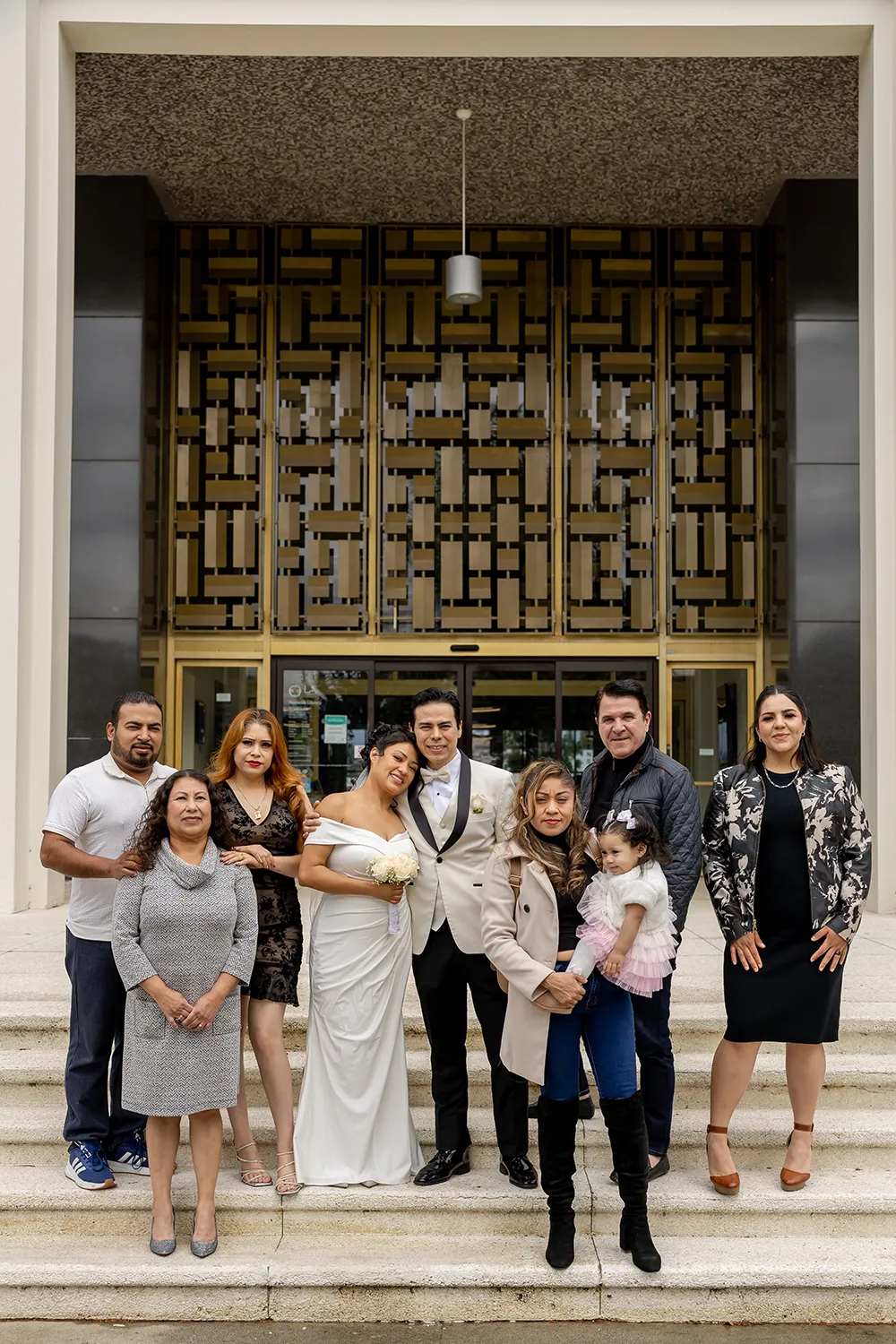 Courthouse Family Wedding Photography Norwalk