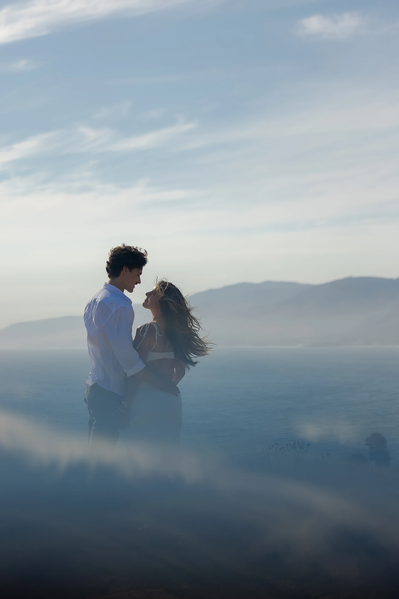 Point Dume Engagement Photo Session NZ WEDDING STUDIIO