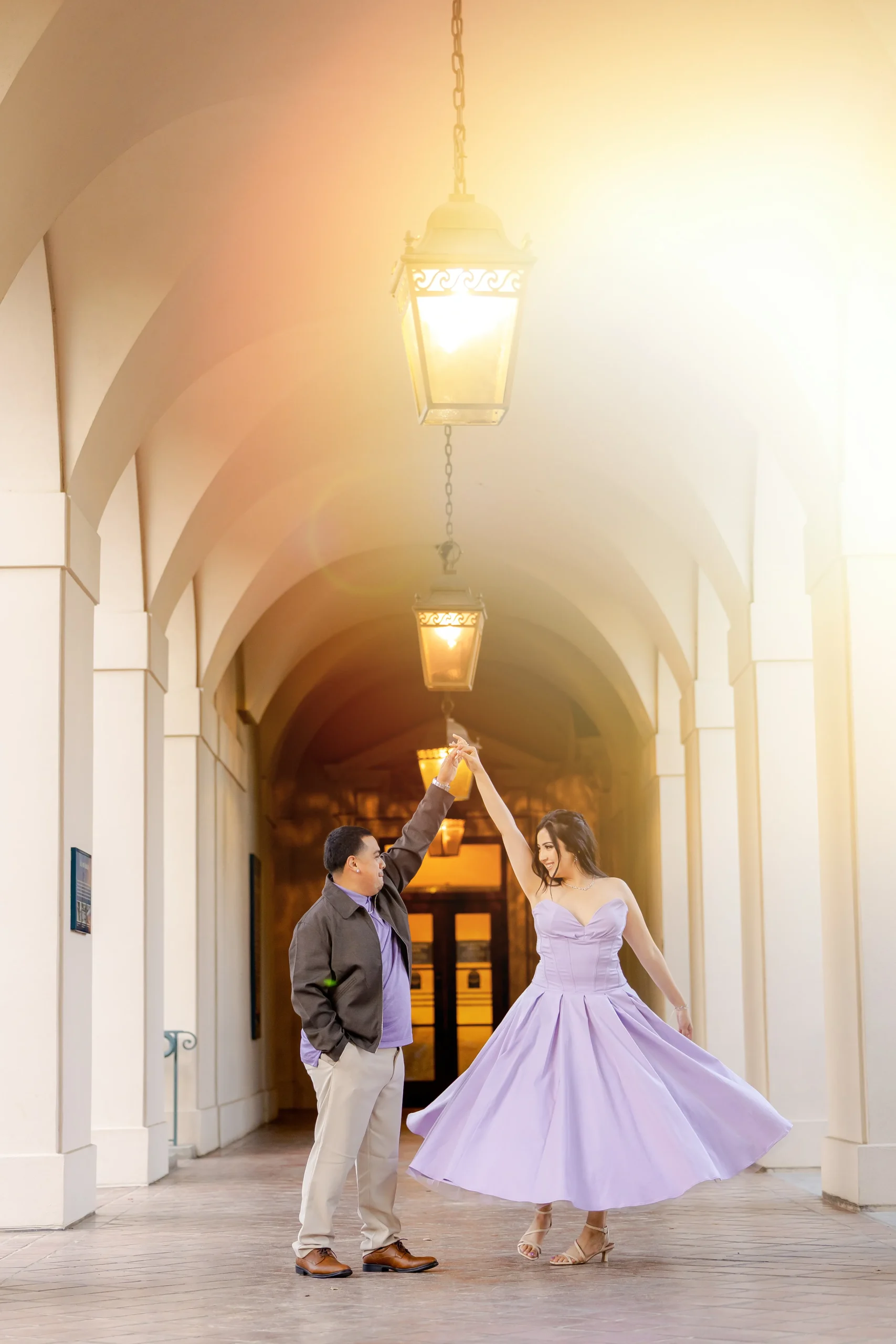 Enagement Photo At Pasadena City Hall by NZ WEDDING STUDIO