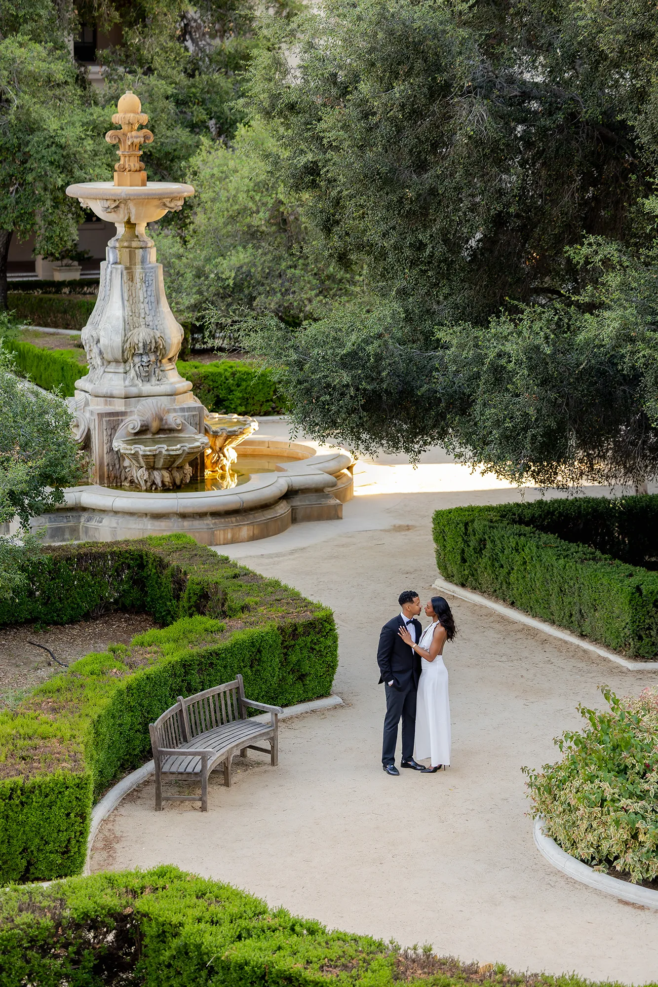 Engagement Photo session at Pasadena City Hall