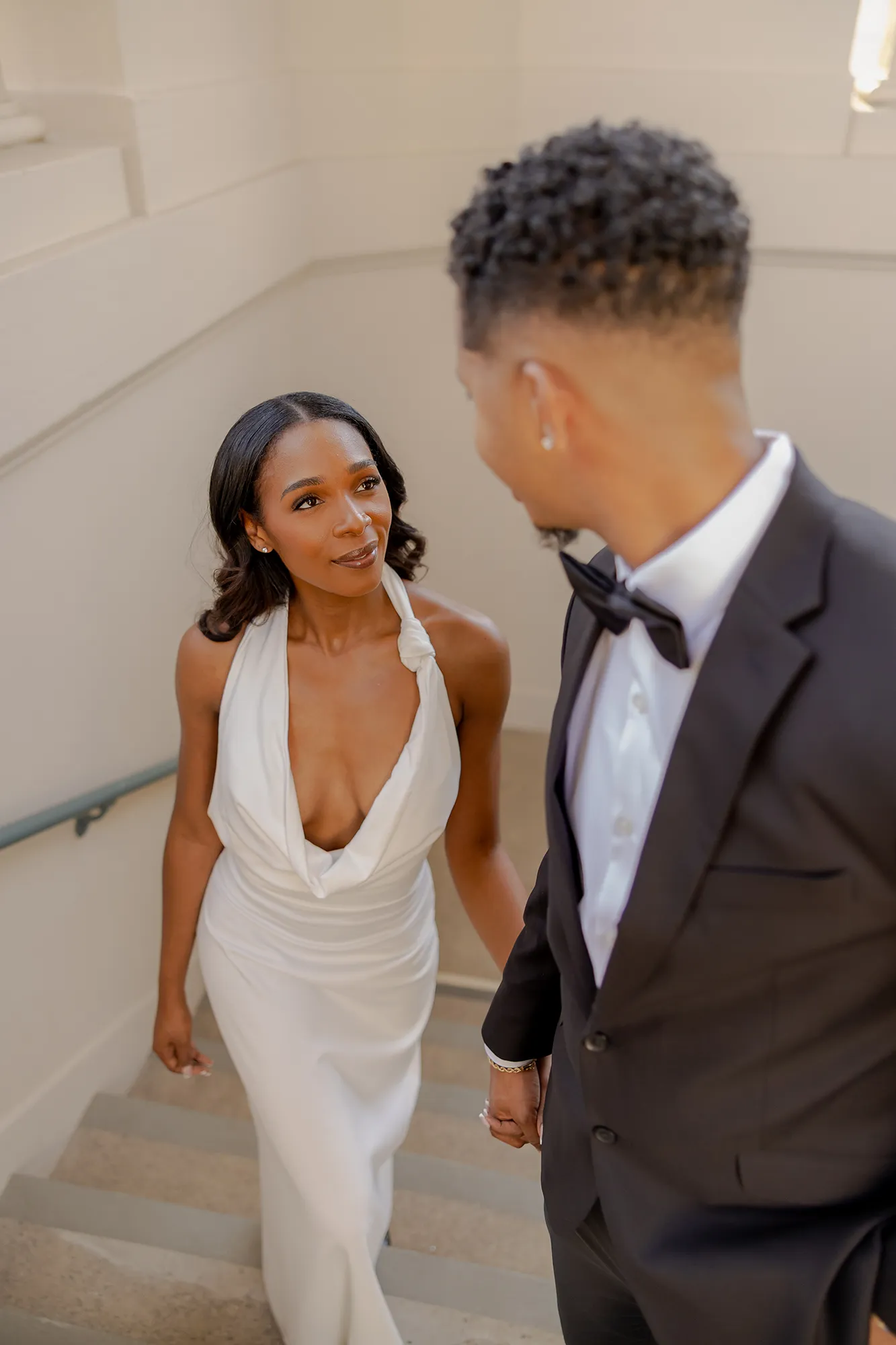 Luxury Engagement Photo session at Pasadena City Hall