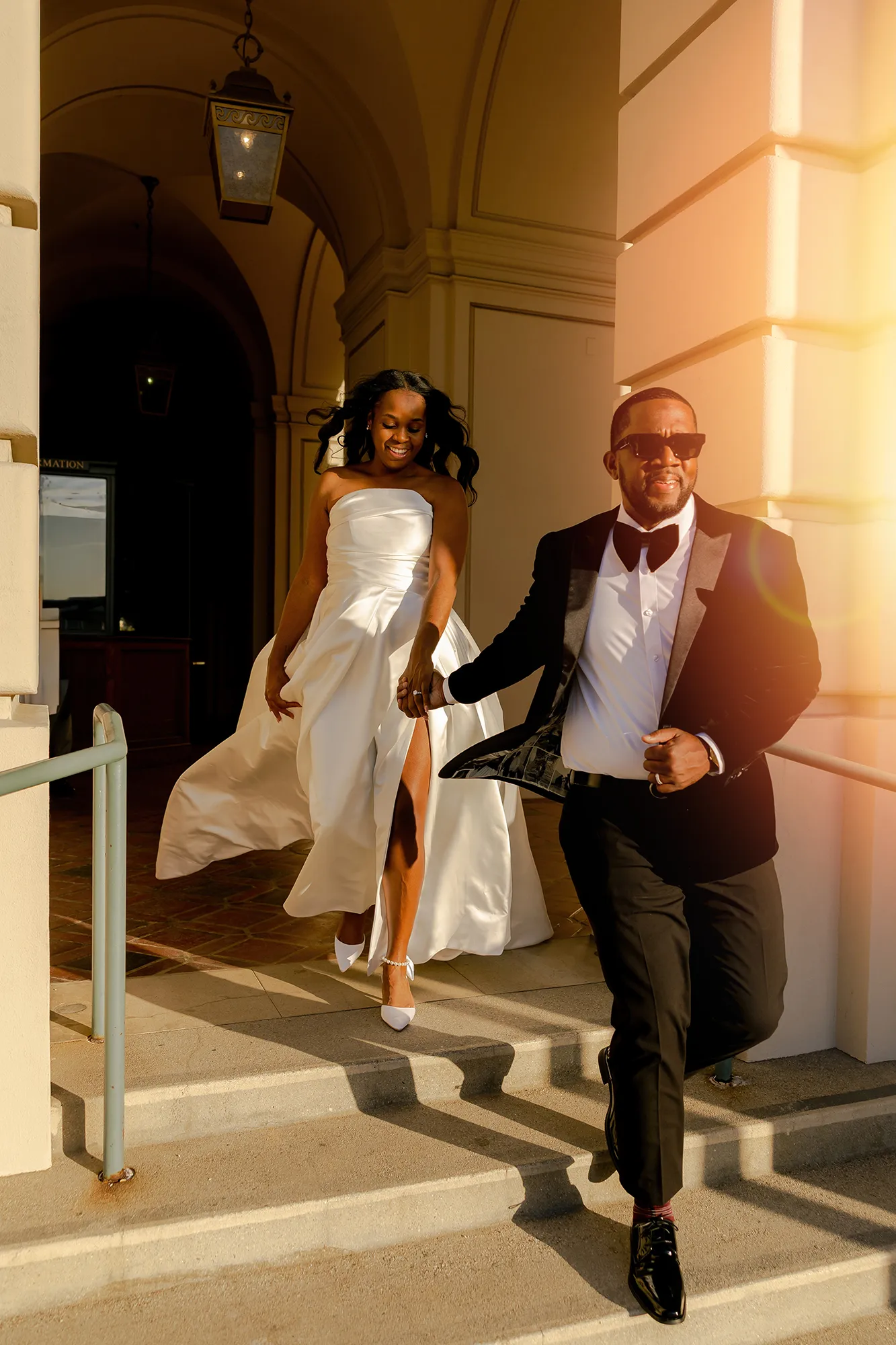 Engagement Photo Session at Pasadena City Hall NZ WEDDING STUDIO
